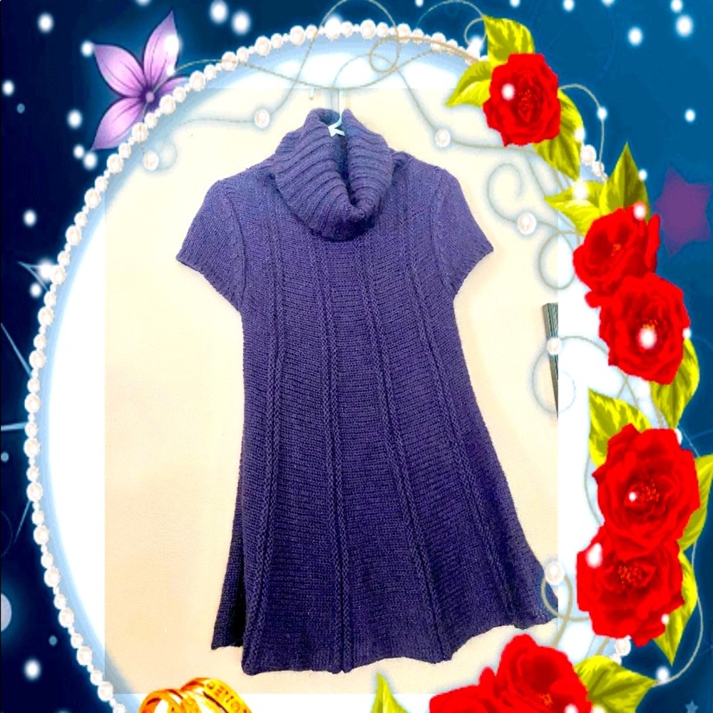 Silvia Novelli Noba Beautiful Italian Wool Tunic sweater